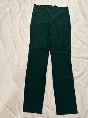 Violets & Rose Women's Forest Green Straight Leg Trousers size 6/28
